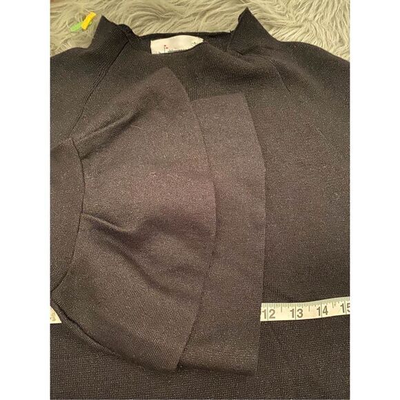 Claudette Ruffled Sweater Dress
Anthropologie size 1x Black - Picture 7 of 12